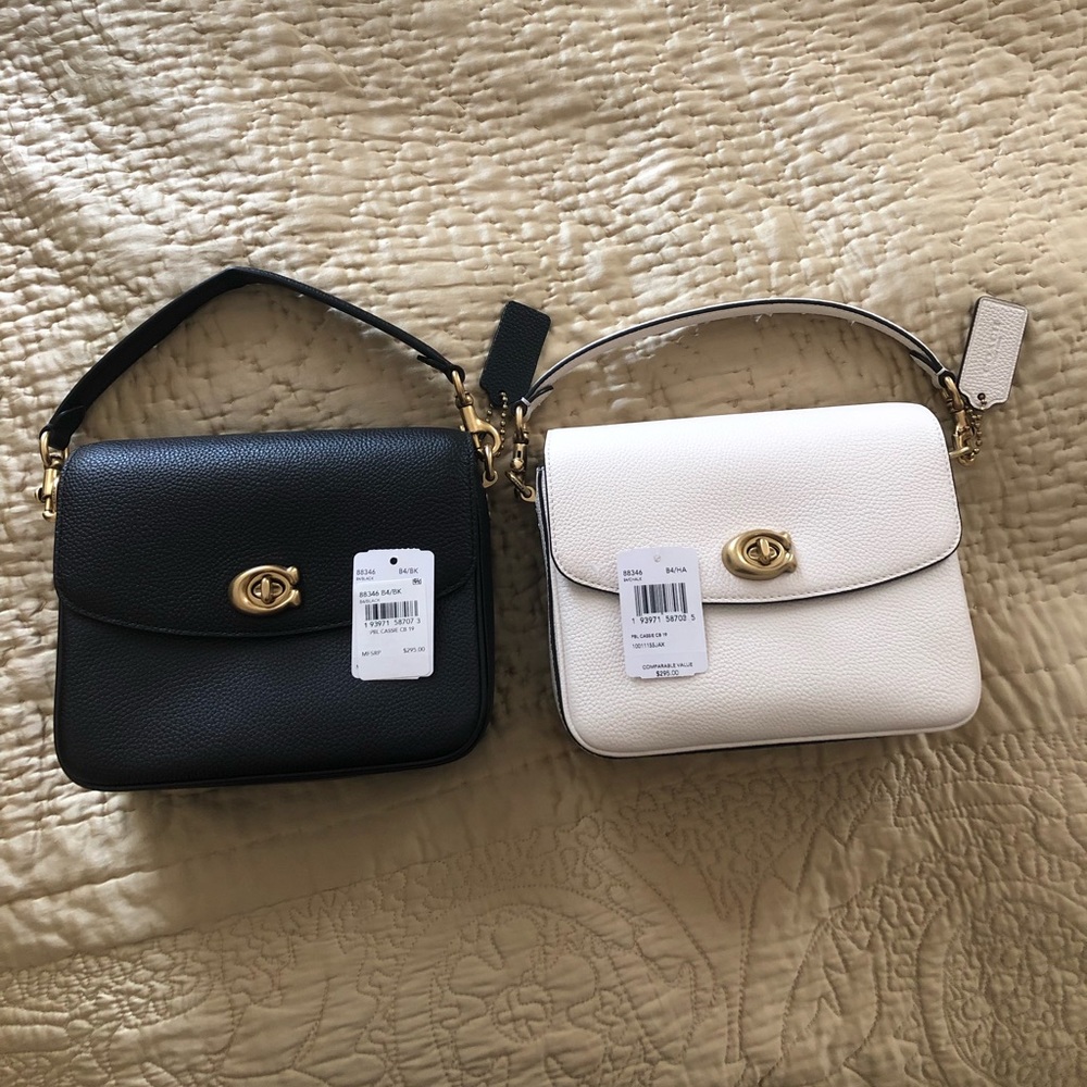 Black Coach Cassie 19 bag